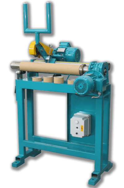 TME - Cortadora de tubos de carton manual y semiautomatica