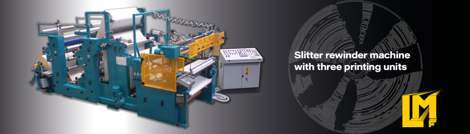 Slitter rewinder machine for paper - TRLA-3RC - La Meccanica